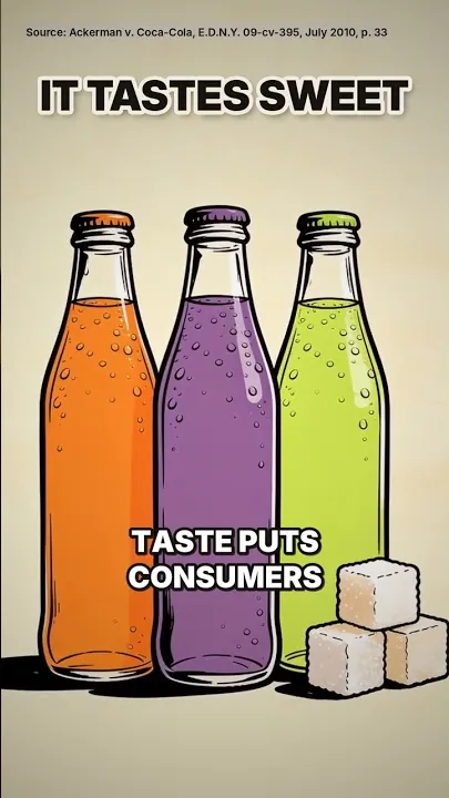 Coke's Vitaminwater defense: you can taste the sugar